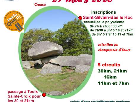 Randonnée des Pierres Jaumâtres