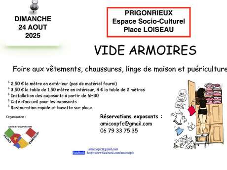 Vide armoires