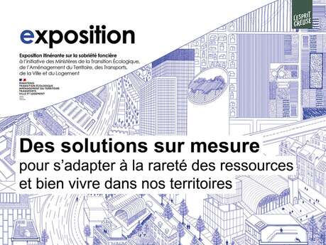 Exposition itinérante sur la sobriété foncière