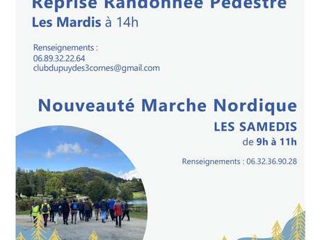 Randonnée du Puy des 3 Cornes