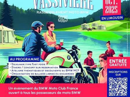Rassemblement Vassivière 2025 par Association BMW Motorrad Club France