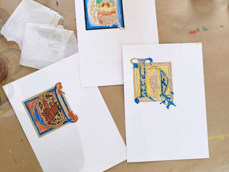 Atelier enluminure