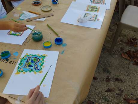 Atelier enluminure