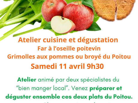 Atelier cuisine spécialités poitevines