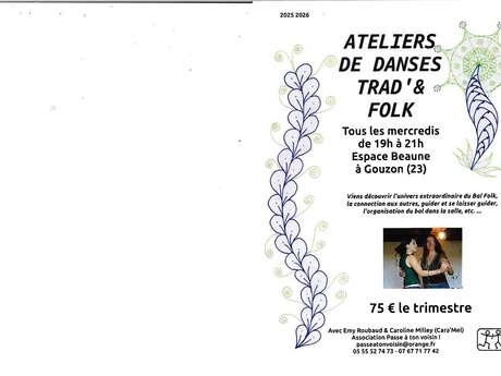 Ateliers de Danses Trad' & Folk