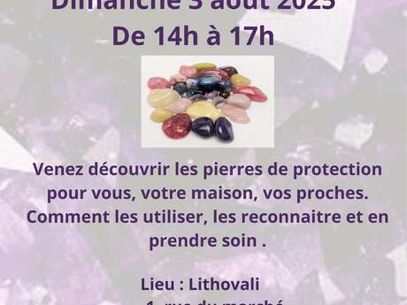 Atelier Lithothérapie