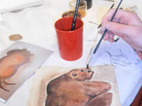 Atelier préhisto' jeunes "Scupture sur pierre"