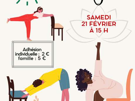 Atelier Yoga sur chaise