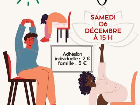 Atelier Yoga sur chaise