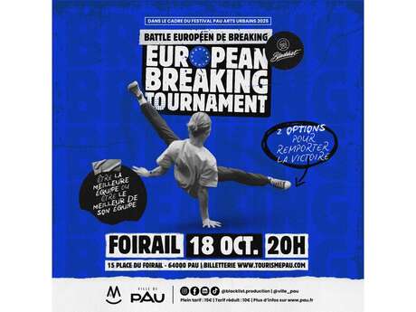 Pau Arts Urbains Festival - European breaking tournament