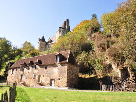 Les gorges de l'Auvézère