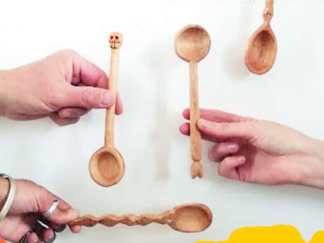 Atelier Sculpture sur bois PEANUTS