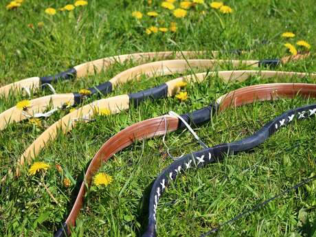 Eté sportif en Ouest Limousin : stand de tir gonflable, tir à l'arc et football
