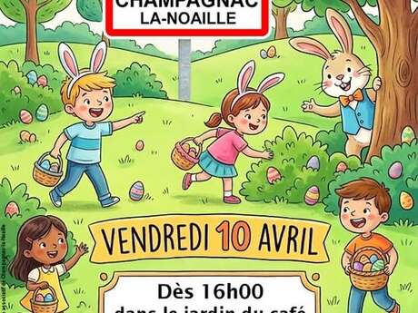 Chasse aux oeufs du café associatif "La Conche"