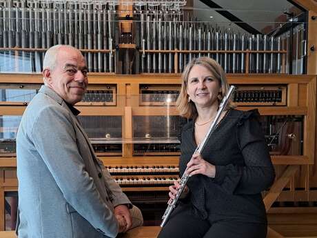 Festival Les Musicales de l'Abbaye - Duo Flûte et Orgue , Marie-Pierre Fourcade-Olivier Grodecoeur