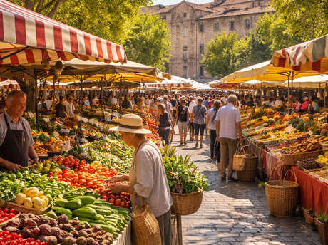 Marché traditionnel du samedi