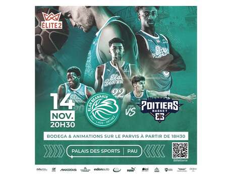 Basket ProB: Elan Béarnais Pau Lacq Orthez Vs Poitiers