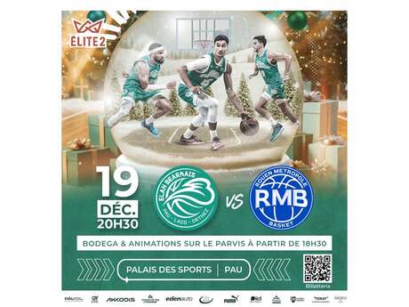 Basket ProB: Elan Béarnais Pau Lacq Orthez Vs Rouen