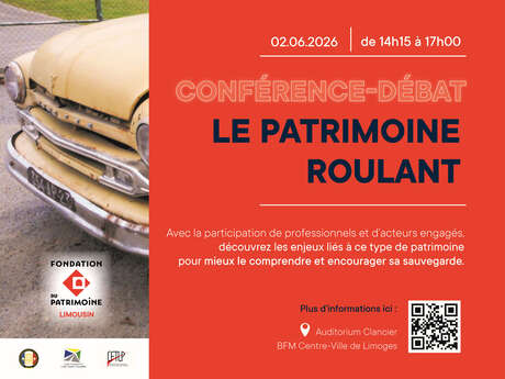 Conférence-débat sur le patrimoine roulant