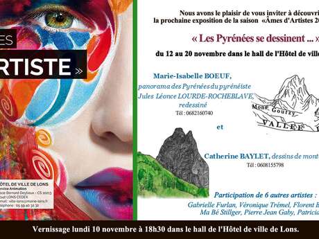 Les Pyrénées se dessinent