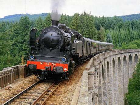 Train touristique à vapeur : Circuit des Gorges de la Vienne - 14 juillet