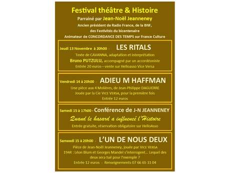 Festival théâtre & histoire