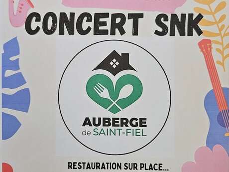 Fête de la musique à l'Auberge de Saint-fiel