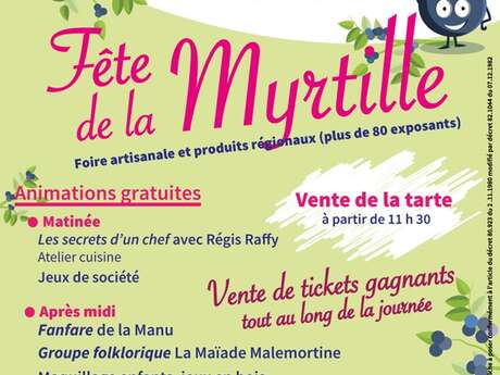 Fête de la myrtille
