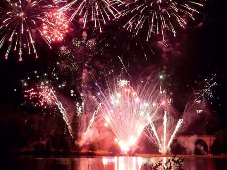 Spectacle pyrotechnique du 14 juillet