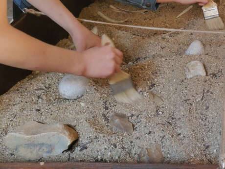 Atelier préhisto' "Fouilles archéologiques"