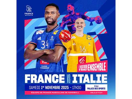 Equipe de France masculine de Handball: France Vs Italie