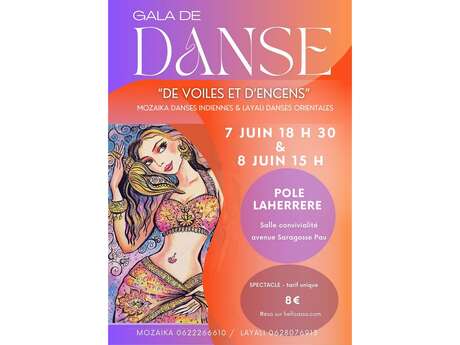 Gala de danse - De voiles et d'encens