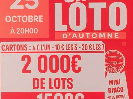 Grand Loto d'automne