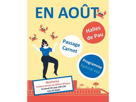 Les Halles en Août