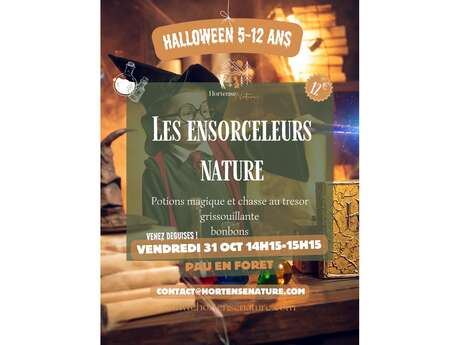 Les ensorceleurs nature Halloween