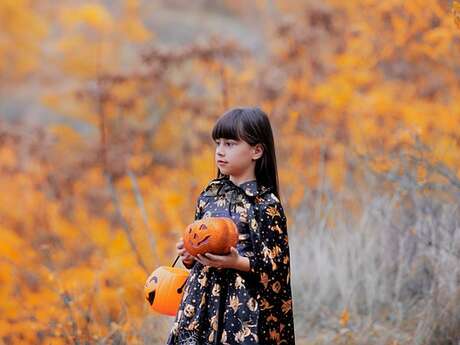 Ateliers creusage de citrouilles et maquillages Halloween au Zoo du Reynou