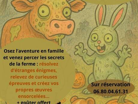 Halloween à la ferme de Jolie Fleur