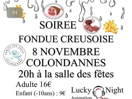 Soirée fondue creusois