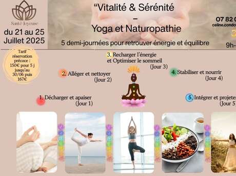 Stage | Vitalité et sérénité - Yoga et Naturopathie Stage | Vitalité et sérénité - Yoga et Naturopathie