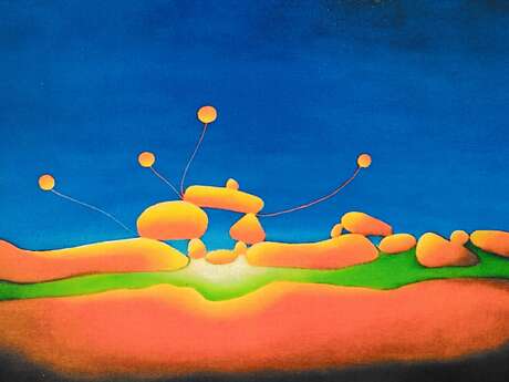 Exposition de peinture de Véronique Le Dault à la Bibliothèque