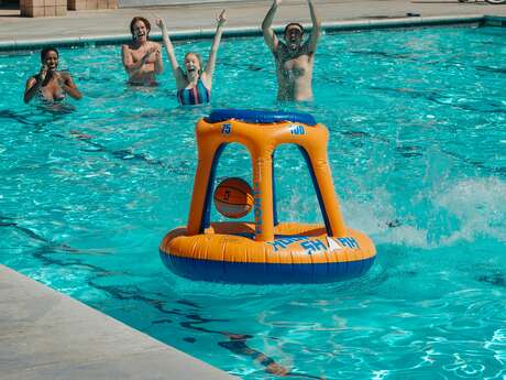 Duel à la piscine à l'Espace Aqua'Noblat