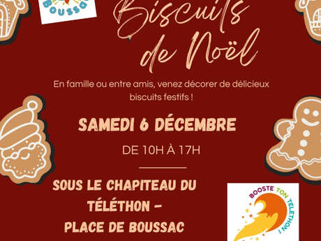 Atelier biscuits de Noël