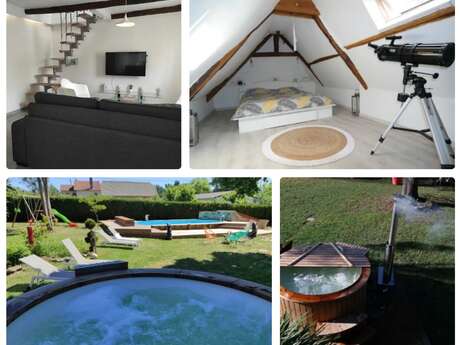 Appartement duplex avec jacuzzi privatif "Ania"