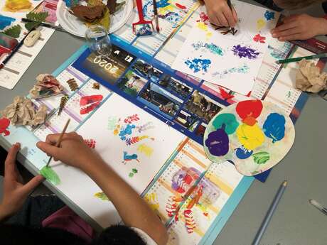 Atelier #5 "L'art est un jeu d'enfant" - Un attrape-soleil fruité