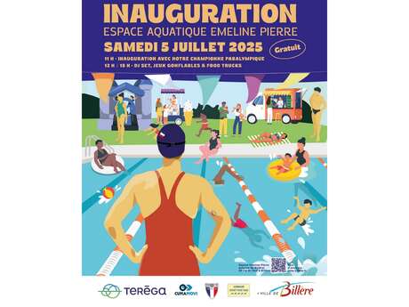 Inauguration Espace Aquatique Emeline Pierre