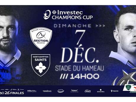 Rugby Champions Cup - Section Vs Northampton