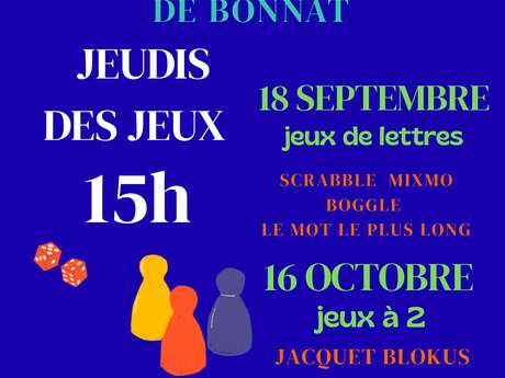 Jeudis des jeux