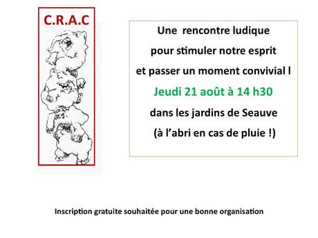 CRAC : Après-midi jeux de stratégie