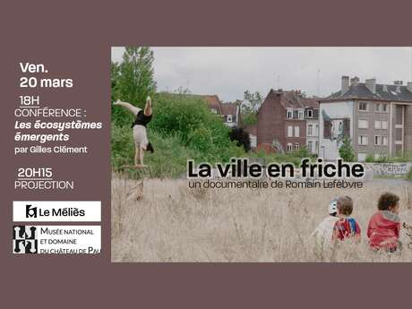 Conférence de Gilles Clément + projection "La ville en fiche"