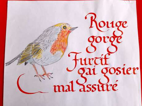 Atelier adulte et enfant - Calligraphie Printanière